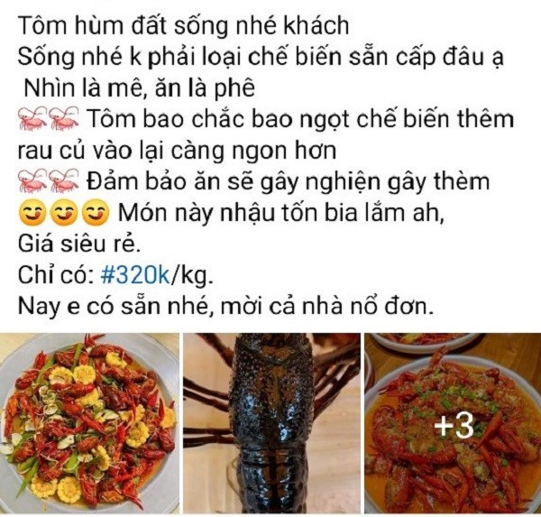 Mua, ban tom hum dat soi dong tren cho mang