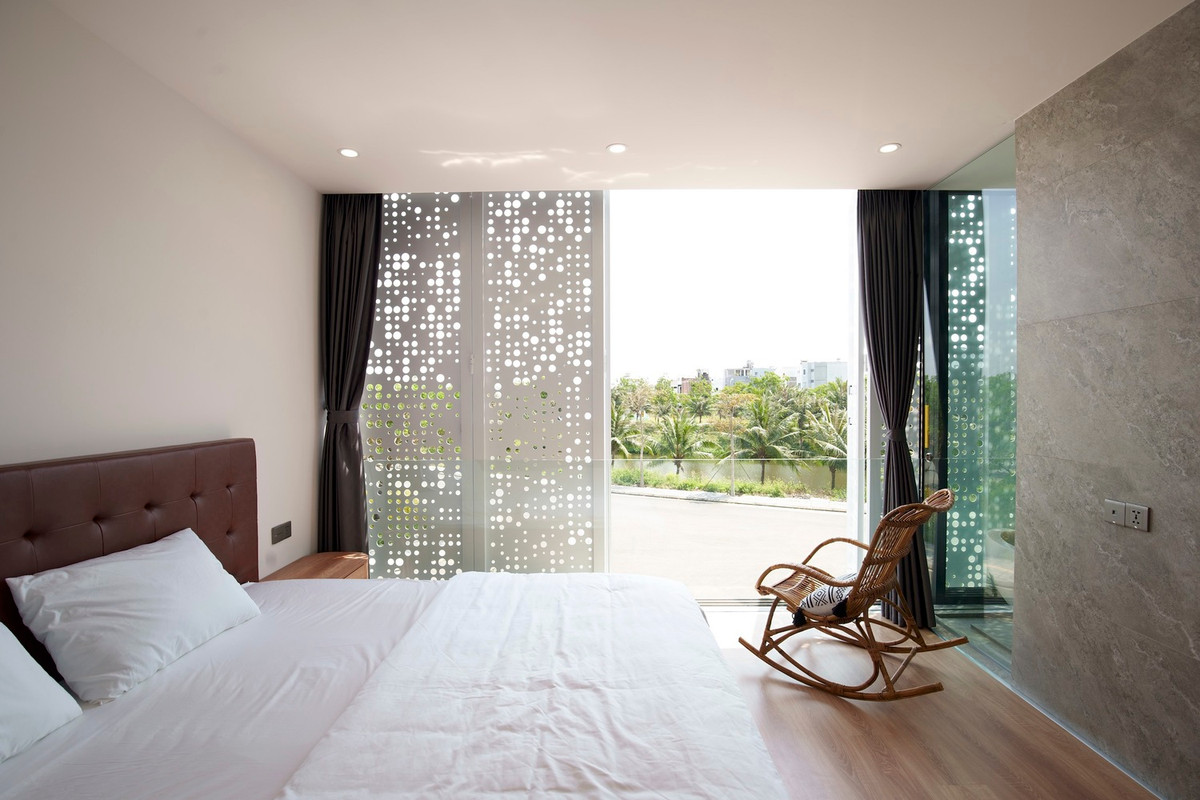 Điều này giúp tiết kiệm một phần việc sử dụng nguồn nước khan hiếm. Nguồn ảnh: 85 Studio