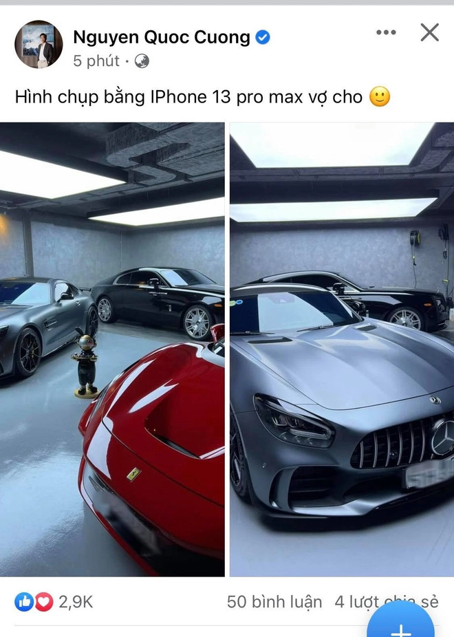 Là tay chơi khét tiếng đất Gia Lai, không quá lạ khi Cường Đô La thường "mạnh tay chi tiền" mua những món quà đắt đỏ tặng vợ. Ảnh: Trí thức trẻ