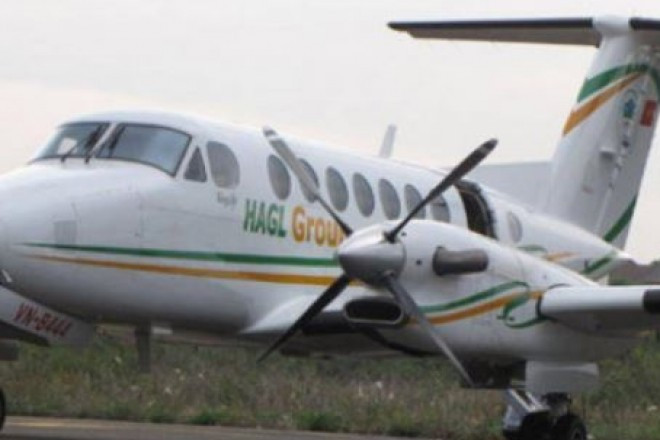 Máy bay của bầu Đức là máy bay phản lực cánh quạt 2 động cơ loại nhỏ, có sức chở tối đa 11 người, được sản xuất bởi Beech Aircraft Corporaton (Mỹ) năm 2005. Ảnh: Internet