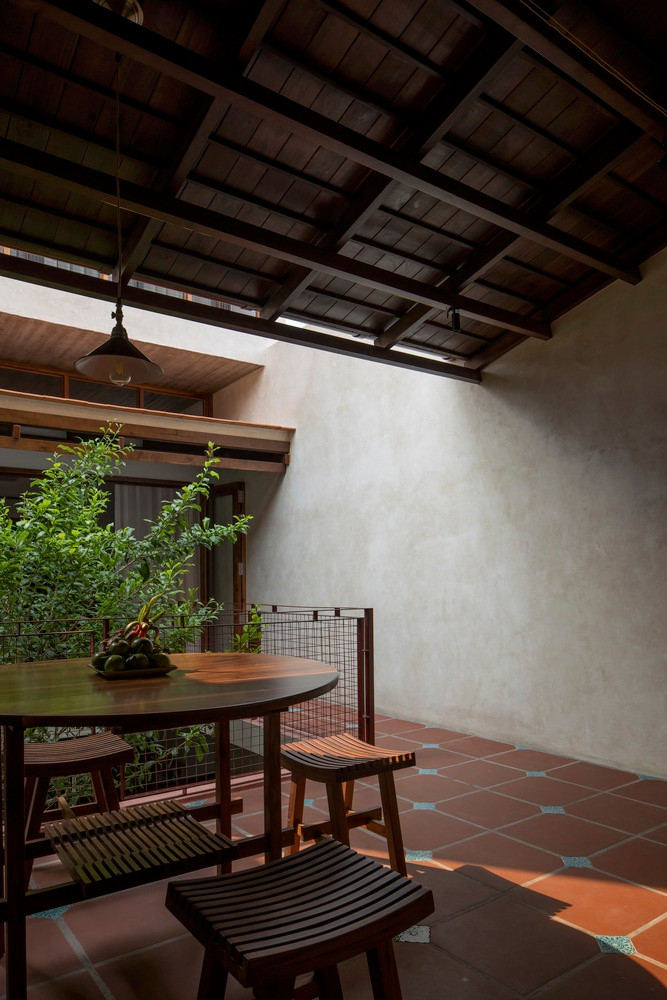 Không gian quây quần, trò chuyện mỗi ngày của các thành viên trong gia đình.