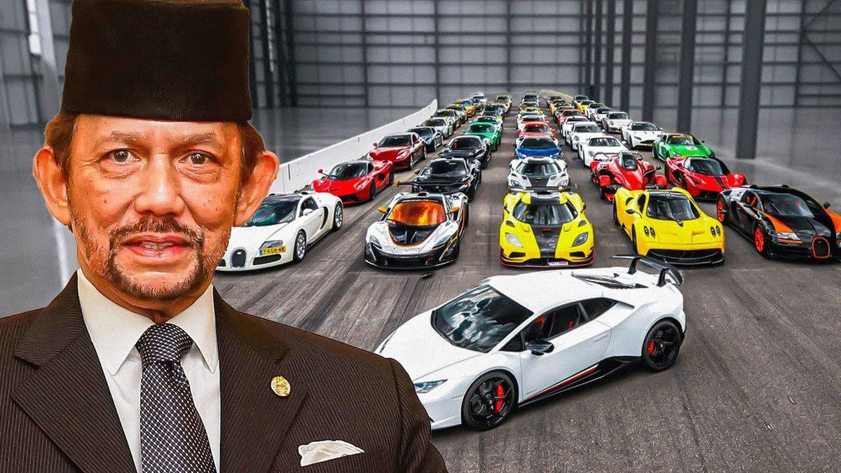 Theo trang Hotcars, Quốc vương Brunei sở hữu khoảng từ 3.000 đến 7.000 chiếc xe sang.