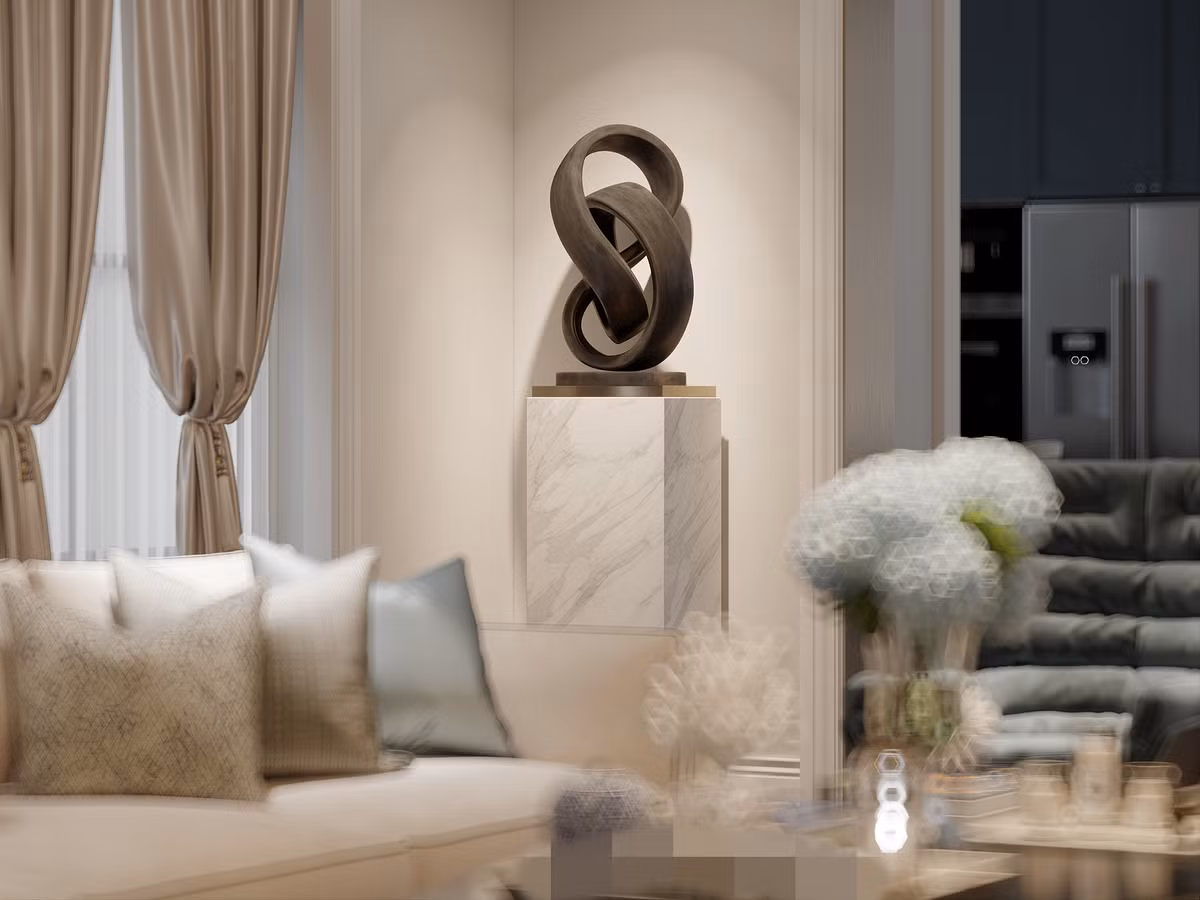 Cùng với thiết kế đẹp mắt, yếu tố giúp biệt thự mới của Lã Thanh Huyền lung linh như cung điện chính là hệ thống đèn chiếu sáng và đồ decor.