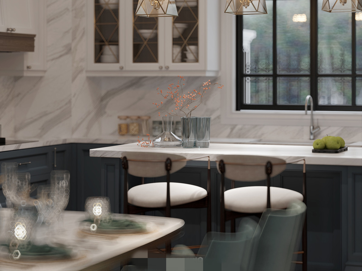 Từ phòng khách, phòng ngủ đến khu vực nấu nướng, góc nào cũng được nữ diễn viên trang bị các item hiện đại và có kiểu dáng độc đáo. Nguồn ảnh: D.Agostino Design/FBNV