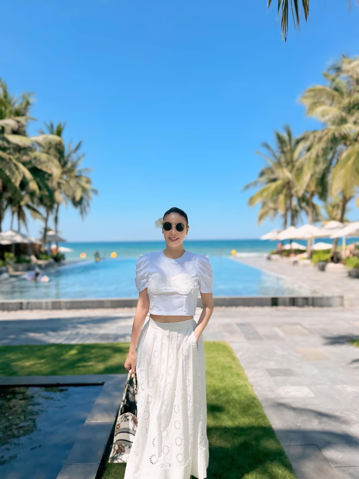 Bên cạnh đó, Hoa hậu Hà Kiều Anh còn sở hữu một trung tâm thẩm mỹ tiêu chuẩn quốc tế tại trung tâm quận 1 (TP HCM), đồng thời làm chủ một khách sạn 5 sao tại Vũng Tàu. Ảnh: FB Ha Kieu Anh