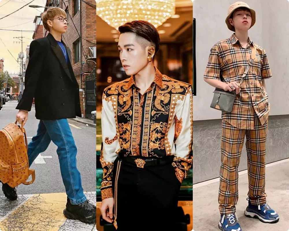 Bên cạnh bất động sản và xe hơi, Đức Phúc còn là tín đồ hàng hiệu với các thương hiệu đình đám như Gucci, D&amp;G, Versace... Ảnh: FBNV