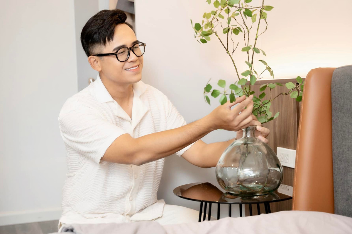 Hiện tại, vợ chồng MC Đức Bảo sống trong căn nhà rộng 127m2 có giá trị lên tới 6,5 tỷ đồng.