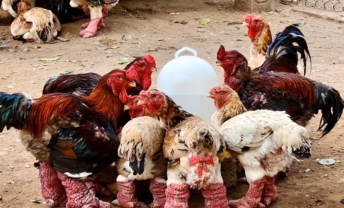 Để nuôi gà Đông Tảo hiệu quả, người nuôi cần chú trọng đến môi trường, chế độ dinh dưỡng và chăm sóc hàng ngày. Ảnh: Tiền phong