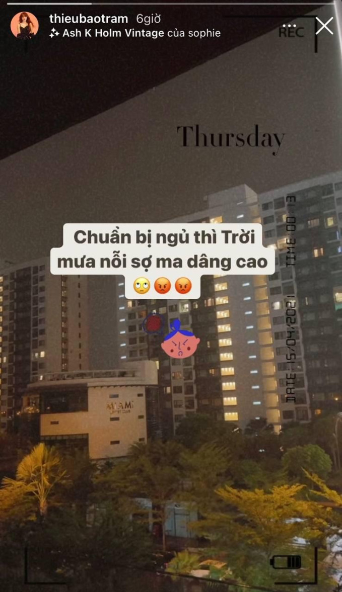 Tầm view đắt giá nhìn từ căn nhà của Thiều Bảo Trâm. Nguồn ảnh: FBNV