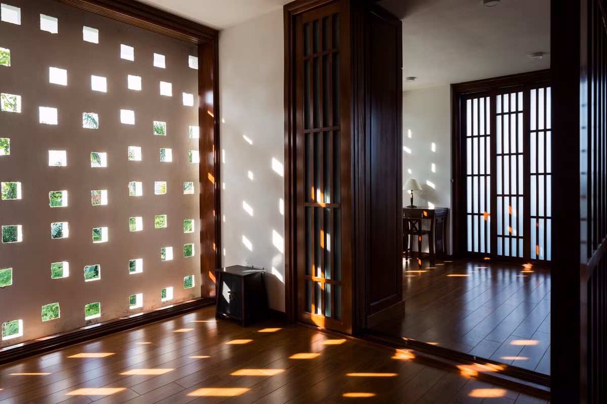 Ánh nắng len lỏi mọi ngóc ngách. Ảnh: Hiroyuki Oki