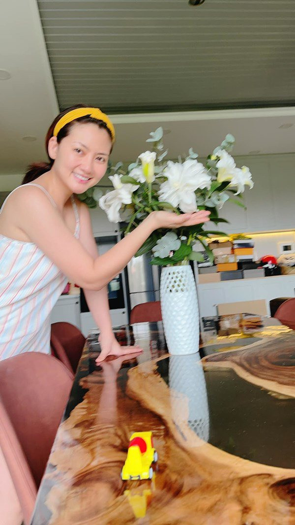 Căn hộ của Ngọc Lan thiết kế hiện đại, đầy đủ tiện nghi. Ảnh: FBNV