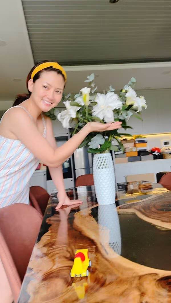 Căn hộ của Ngọc Lan thiết kế hiện đại, đầy đủ tiện nghi. Ảnh: FBNV