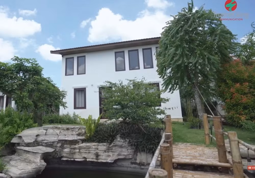 Căn nhà mất gần một năm hoàn thiện từ lúc lên bản vẽ đến khi thi công và bàn giao. Ảnh: FBNV