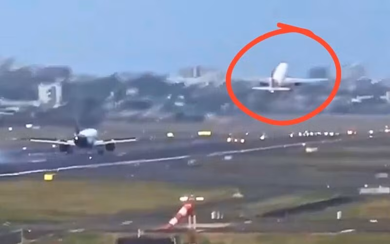 Các nhân chứng cho biết, hai chiếc Airbus A320 “rượt đuổi” nhau trong gang tấc khiến nhiều người chứng kiến không từ thót tim. Ảnh: AeroTime