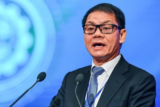 Tỷ phú Trần Bá Dương sở hữu khối tài sản tương đương 1,2 tỷ USD, xếp thứ 2.390 trên thế giới. Ông là người sáng lập, kiêm Chủ tịch Hội đồng quản trị CTCP Ô tô Trường Hải (THACO). Ảnh: Znews