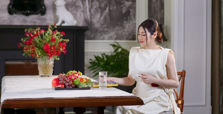 Nhiều người không khỏi xuýt xoa trước căn biệt thự đẹp từ trong ra ngoài của nàng hậu. Ảnh: FBNV