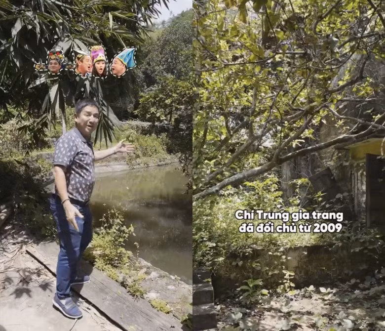 Nghệ sĩ Chí Trung đã bán căn nhà này từ năm 2009. Đến nay, "Táo giao thông" mới quay lại chốn cũ. Ảnh: chụp màn hình