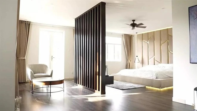 Tầng 3 là khu vực dành riêng để nghỉ ngơi và phòng ngủ master. Ảnh chụp màn hình