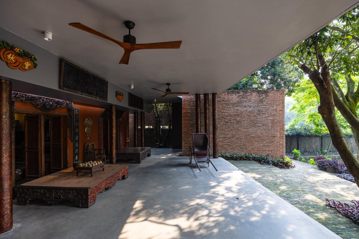 Bên trong bảo tàng thiết kế thành các khu như: nơi trưng bày hiện vật, phòng trưng bày và nhiều phòng chức năng khác. Ảnh: FB Xuân Hinh