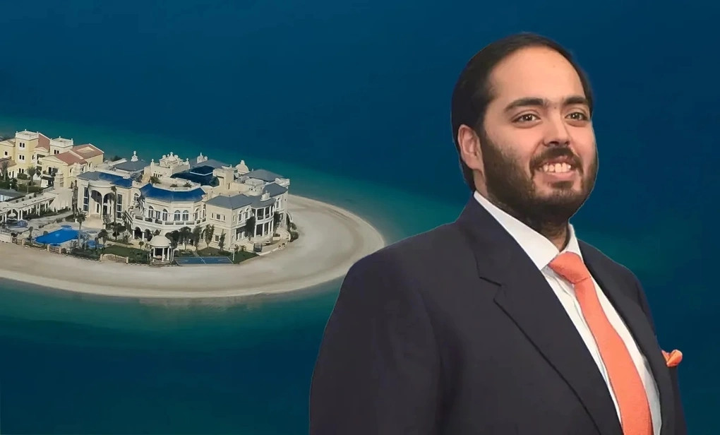 Theo Financial Express, tài sản giá trị nhất Anant đang sở hữu là biệt thự bên bờ biển trên đảo Palm Jumeirah ở Dubai (UAE) trị giá 80 triệu USD.