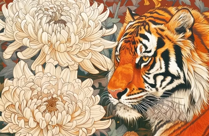 4 con giap sap toi duoc bao quanh boi may man