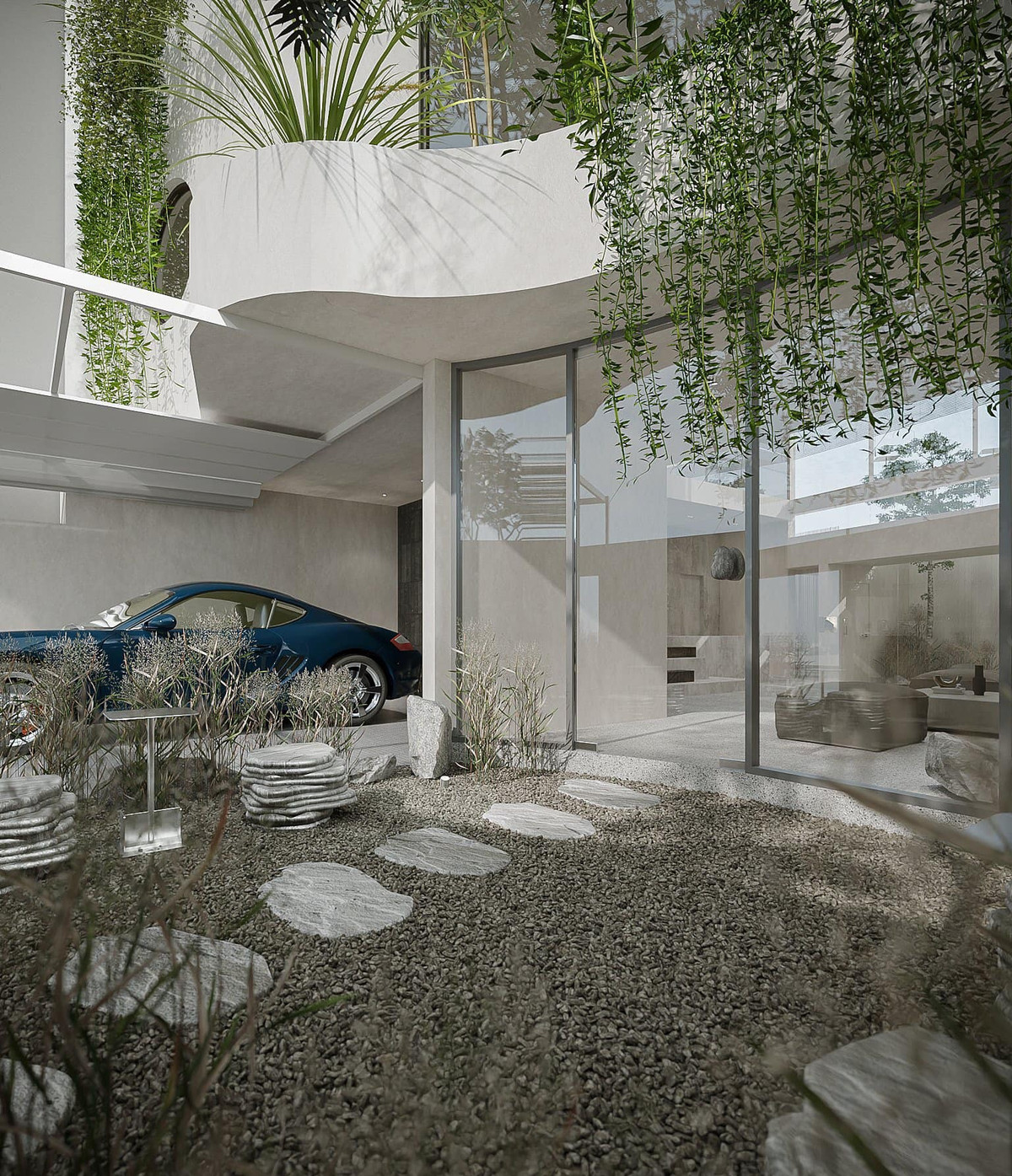 He lo biet thu moi hien dai trong “khu dai gia” cua Midu