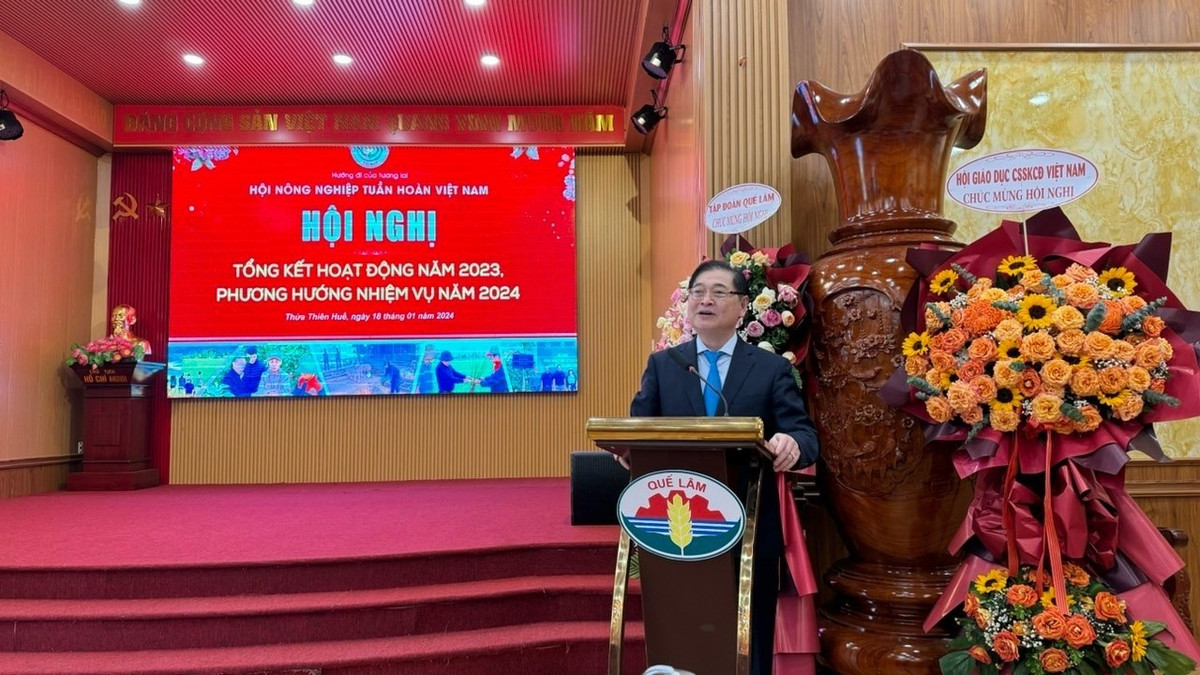 Ghi nhan nhung dong gop cua Hoi Nong nghiep tuan hoan Viet Nam