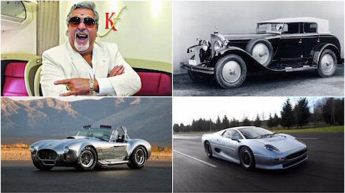 Với khả năng kiếm tiền nhanh, Vijay còn sở hữu bộ sưu tập 260 xe cổ đắt tiền. Ảnh: Pagal Parrot.