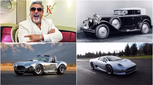 Với khả năng kiếm tiền nhanh, Vijay còn sở hữu bộ sưu tập 260 xe cổ đắt tiền. Ảnh: Pagal Parrot.