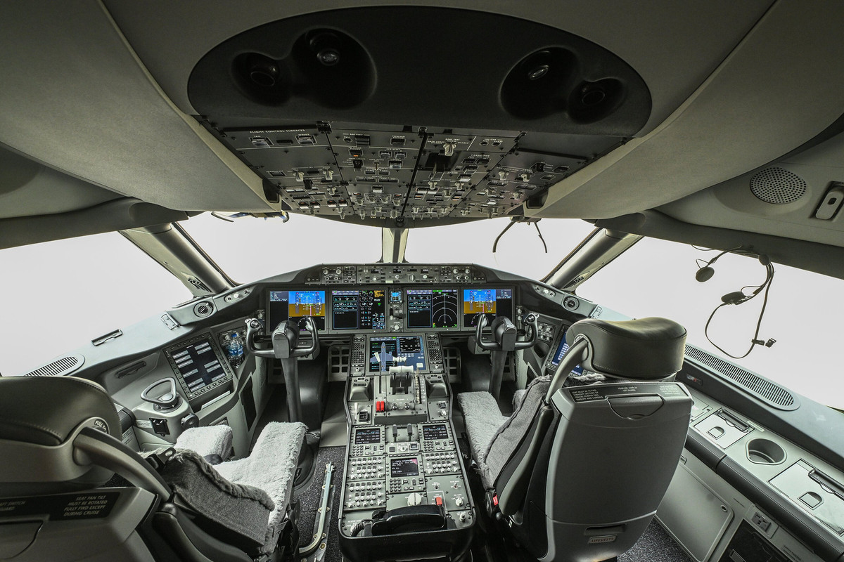 Khoang lái của Boeing 787-10. Ảnh: VietnamAirlines