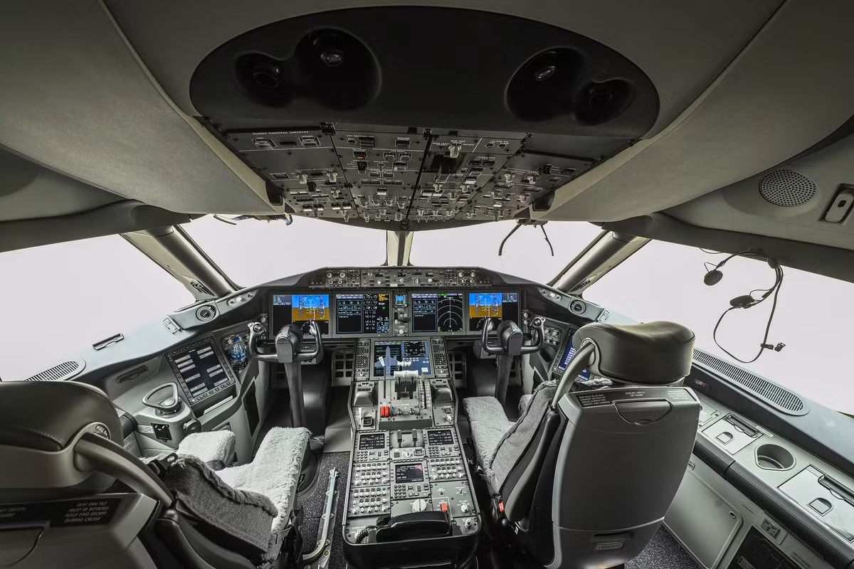 Khoang lái của Boeing 787-10. Ảnh: VietnamAirlines