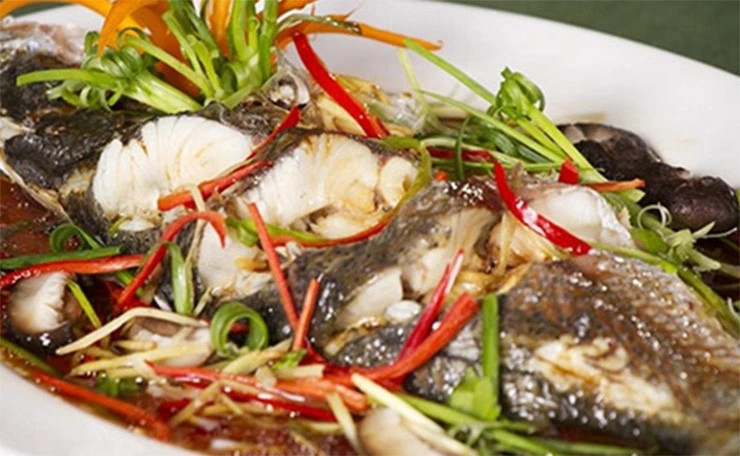 Do thịt thơm ngon nên cá dầm xanh có giá khá cao so với các loại cá thông thường, trung bình khoảng 850.000 đồng/kg. Ảnh: Dân Việt