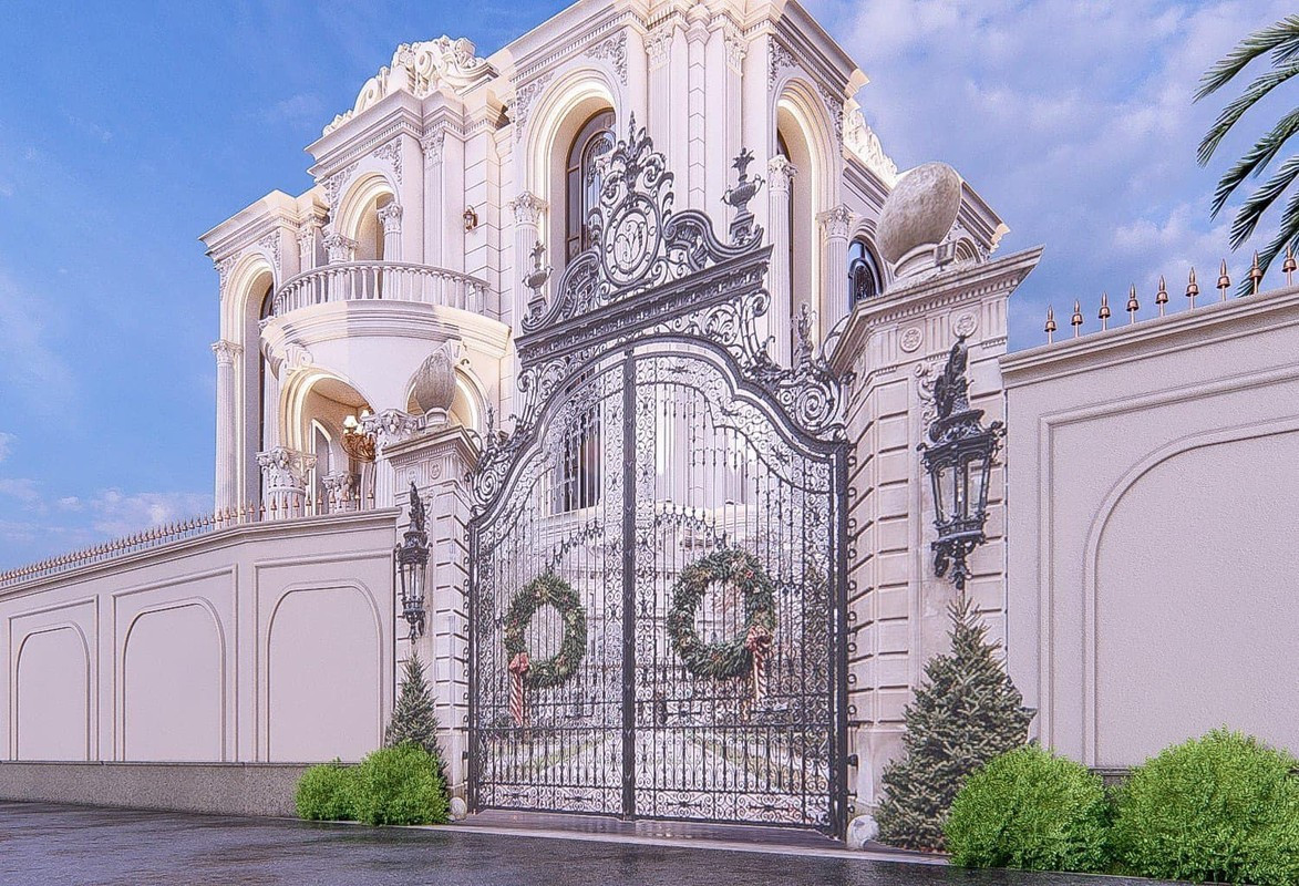 Từng chi tiết đều toát lên sự giàu có và sang trọng. Ảnh: FBNV