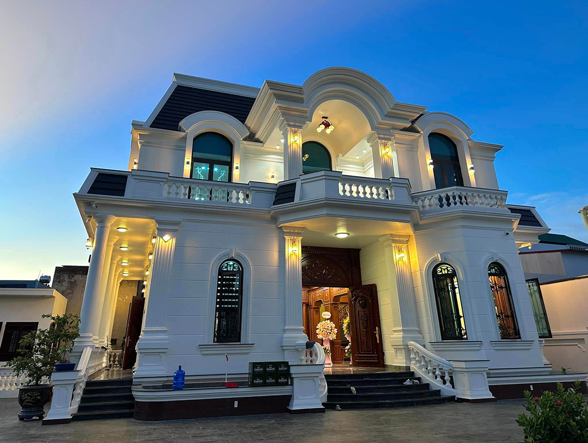 Choang ngop biet thu thong minh Van Toan tang bo me o Hai Duong