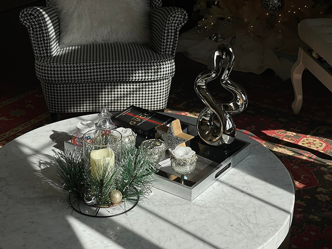 Từng góc trong nhà đều được Hồng Nhung bài trí đẹp mắt. Ảnh: FBNV