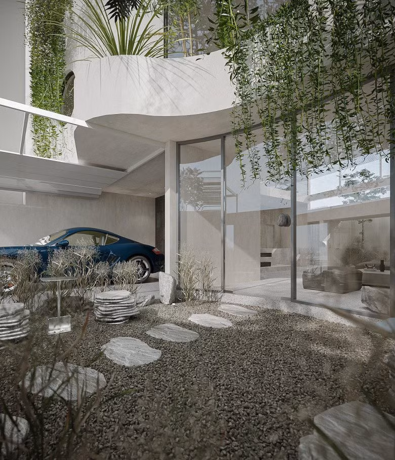 Trước khi kết hôn, Midu thu hút sự chú ý của khán giả khi chia sẻ căn nhà mới xây trong một năm qua. Ảnh: FBNV