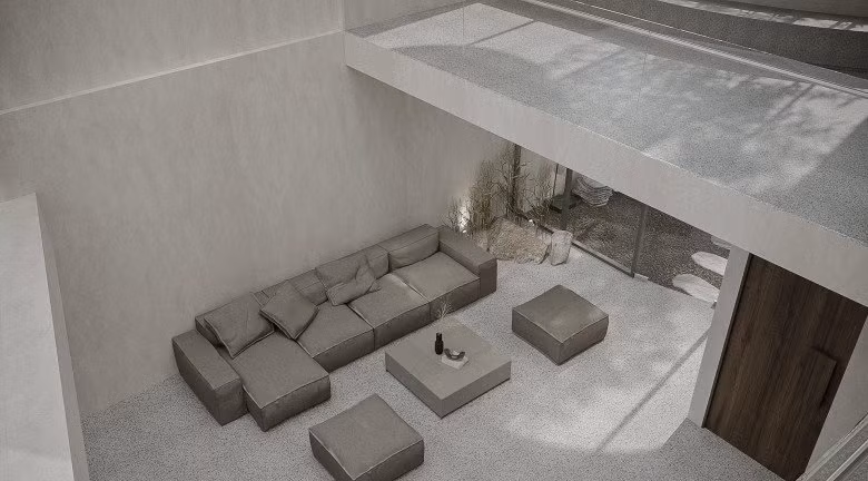 Biệt thự của Midu nằm ven sông ở quận 2 (TP HCM). Tại đậy, Midu có thể ngắm hoàng hôn mỗi chiều. Ảnh: FBNV