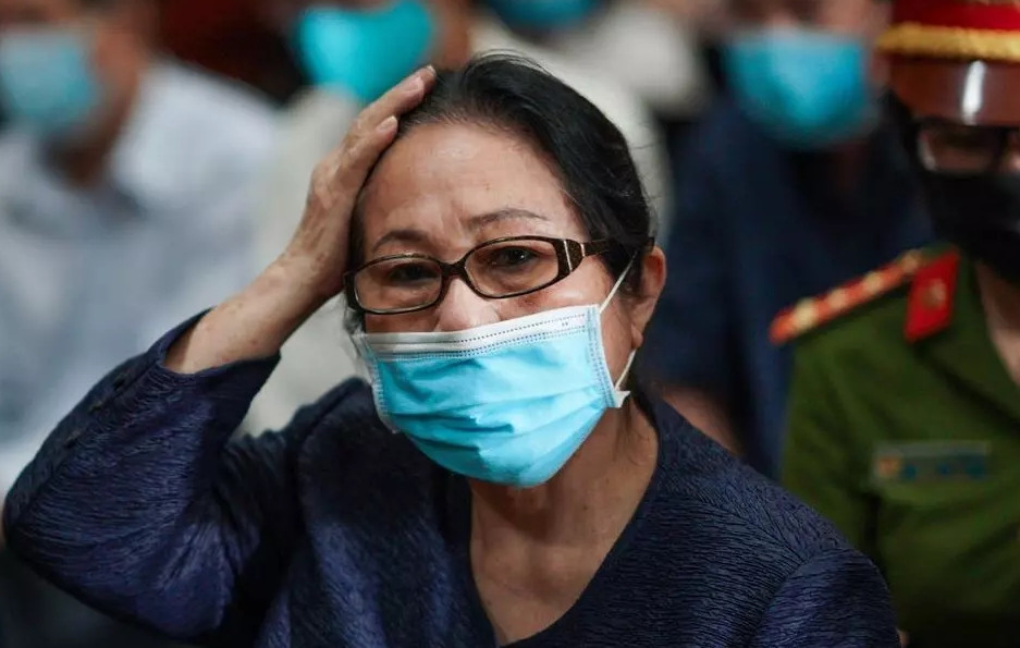 Tháng 11/2021, HĐXX TAND TP HCM đã tuyên mức án chung thân đối với bà Dương Thị Bạch Diệp trong vụ án hoán đổi đất "vàng" tại TP HCM. Ảnh: Zing