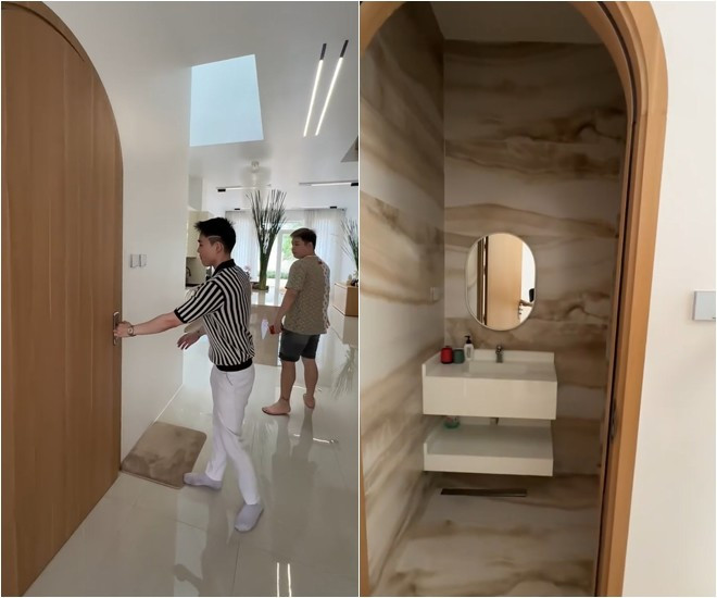 Ngôi nhà của trợ lý Hồ Ngọc Hà thiết kế tối giản nhưng không nhàm chán với gam màu kem - trắng chủ đạo.