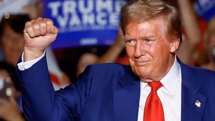 Trước đó, tài sản của ông Donald Trump ghi nhận mức sụt giảm mạnh ngay sau cuộc tranh luận với bà Kamala Harris vào ngày 10/9. Ảnh: Al Jazeera