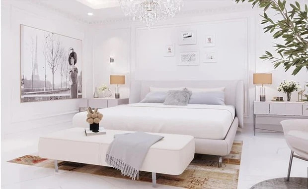 Dinh thự người đẹp đang sống tại TP HCM khiến dân tình choáng ngợp vì sự xa hoa, hoành tráng, bao gồm đầy đủ phòng chức năng và cả studio.