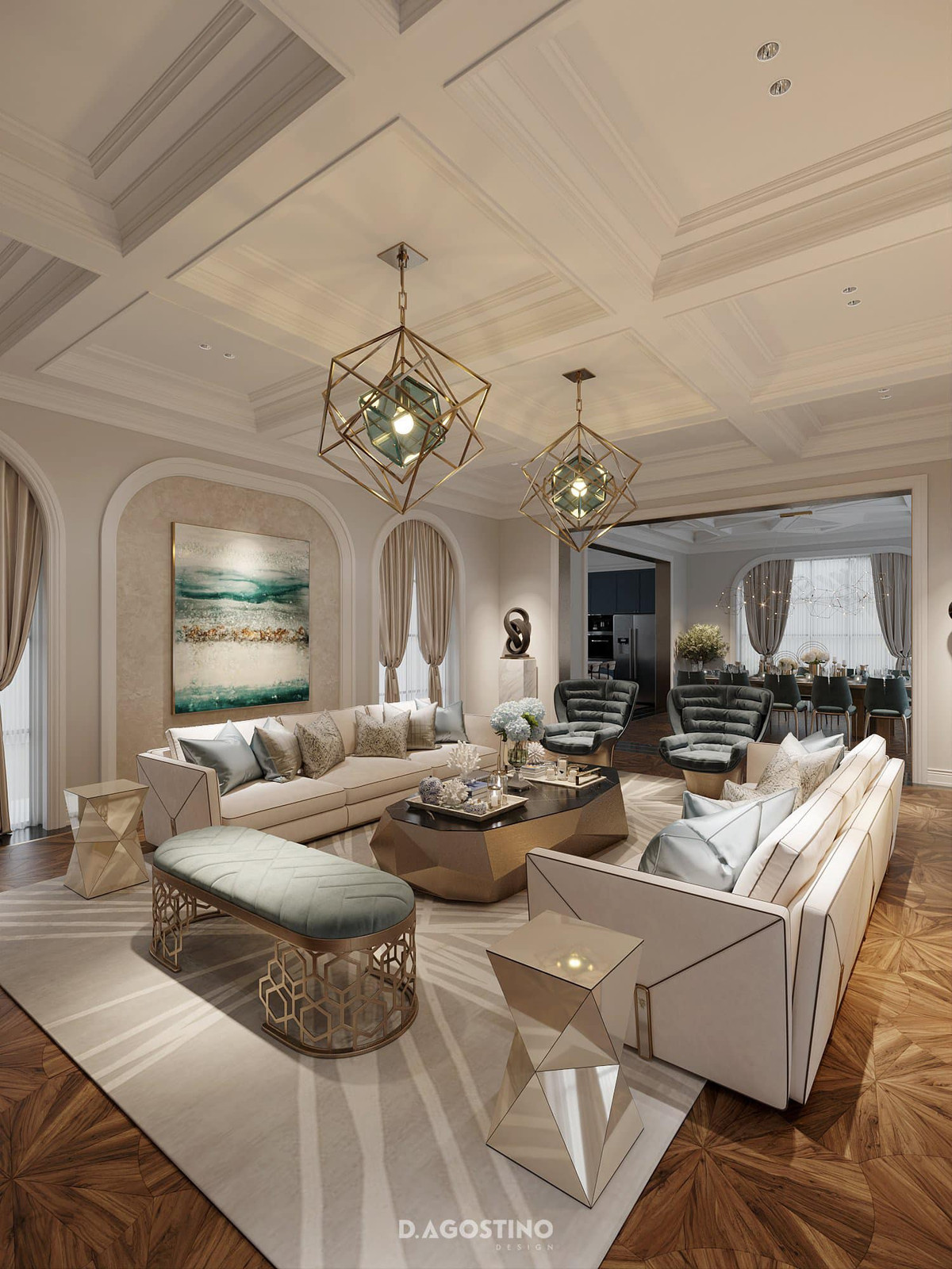 Bản thiết kế biệt thự của Lã Thanh Huyền tại Phan Thiết trông hoành tráng, xa hoa chẳng khác "dinh thự".