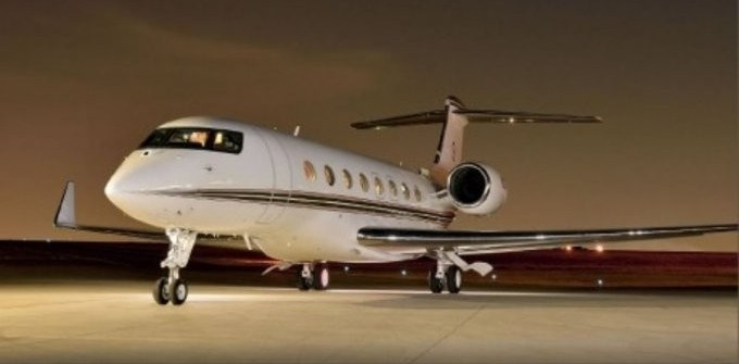 Một nguồn tin cho biết, Bill Gates bí mật đến Việt Nam bằng chuyên cơ cá nhân Gulfstream G650ER. Ảnh: Linkedin