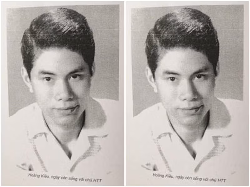 Bức ảnh thời trẻ khá bảnh trai của tỷ phú Hoàng Kiều. Ảnh: Internet