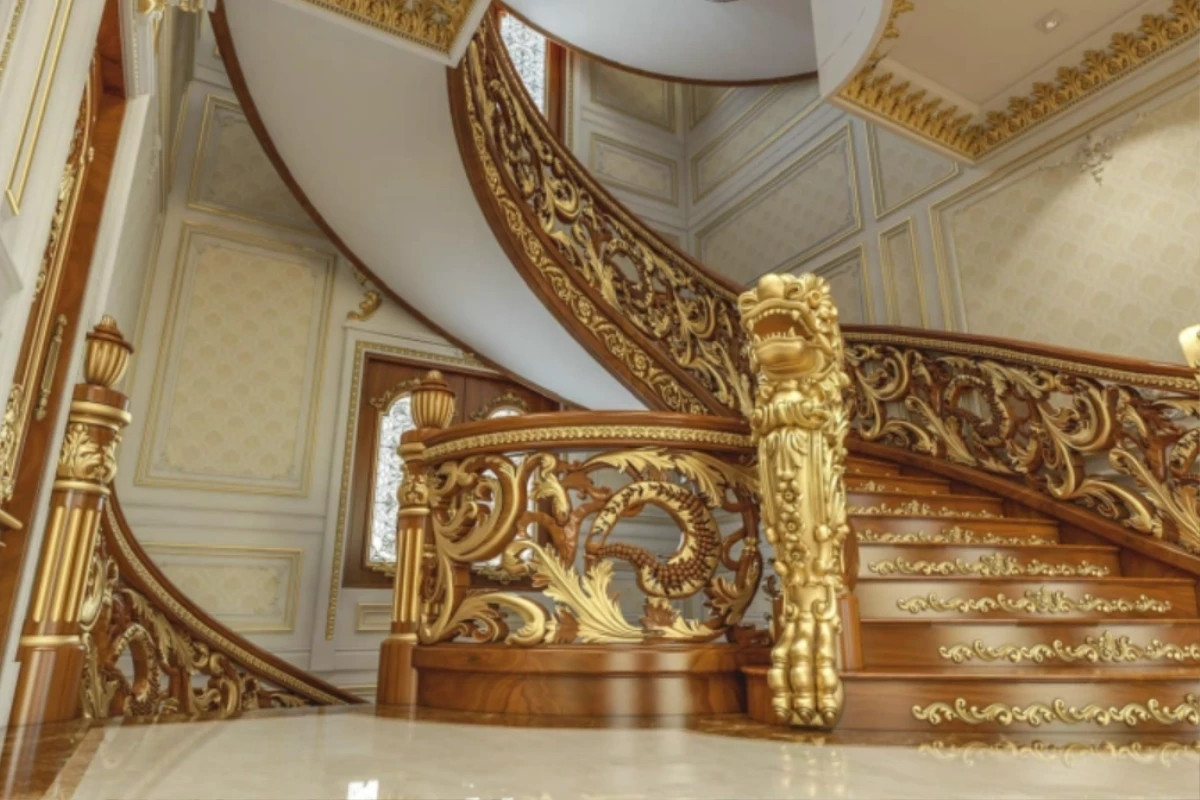 Nội thất bên trong khiến ai nấy đều choáng ngợp. Ảnh: Phunumoi