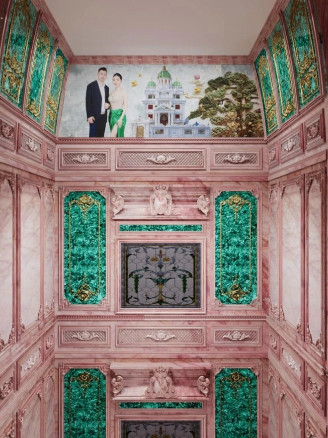 Toà lâu đài mang phong cách hiện đại, sử dụng vật liệu cao cấp và thiết kế tinh tế, thể hiện đẳng cấp và gu thẩm mỹ của nữ đại gia. Ảnh: Phunumoi