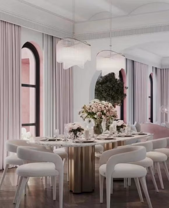 Tất cả đều mở ra toàn cảnh hướng hồ bơi.