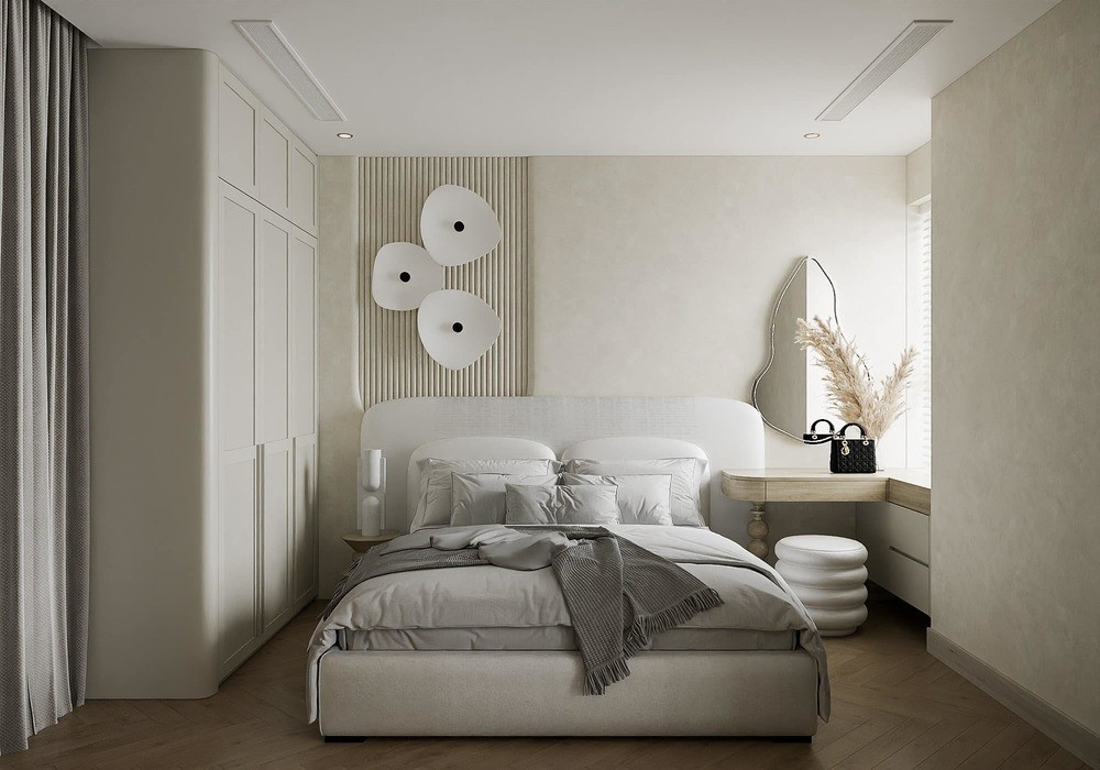 Khi thiết kế nhà, nữ diễn viên 9X dặn kiến trúc sư phải thiết kế phòng ngủ và phòng bếp theo ý thích của mẹ.