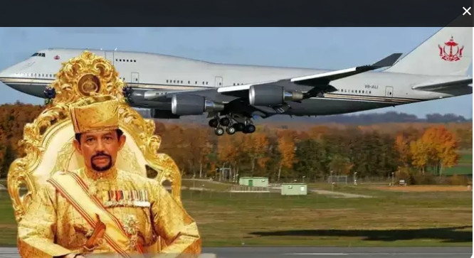 Quốc vương Brunei sở hữu một chiếc Boeing 747-430 trị giá 230 triệu USD, một biến thể của dòng Boeing 747, ban đầu được thiết kế cho Lufthansa. Ảnh: Indiatimes