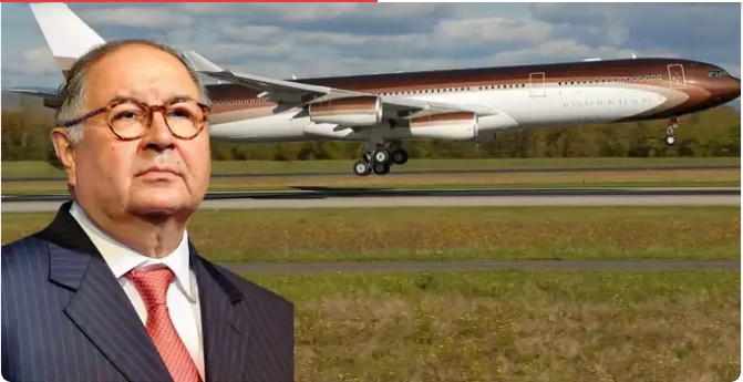 Alisher Umanov - tỷ phú người Nga mua một chiếc Airbus A340-300, một chiếc máy bay thân rộng, tầm xa có thể chở tới 375 hành khách và biến nó thành biệt thự bay của riêng mình. Ảnh: Indiatimes